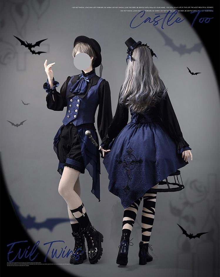 evil twins blue dress Artifice Products main image 1