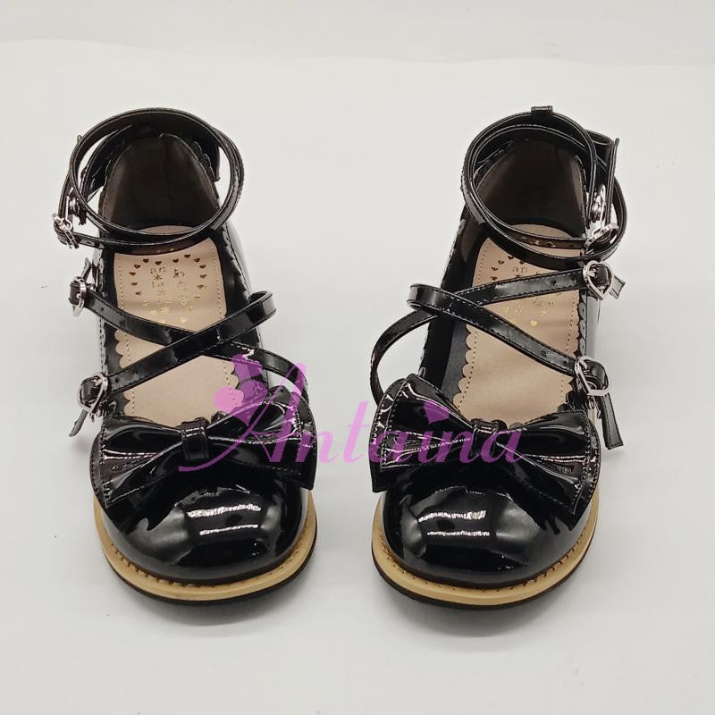 Antaina~Sweet Lolita Shoes Japanese Style Tea Party Lolita Shoes Size 42-45